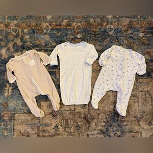 Little Me Sleep and Play/Gown Bundle